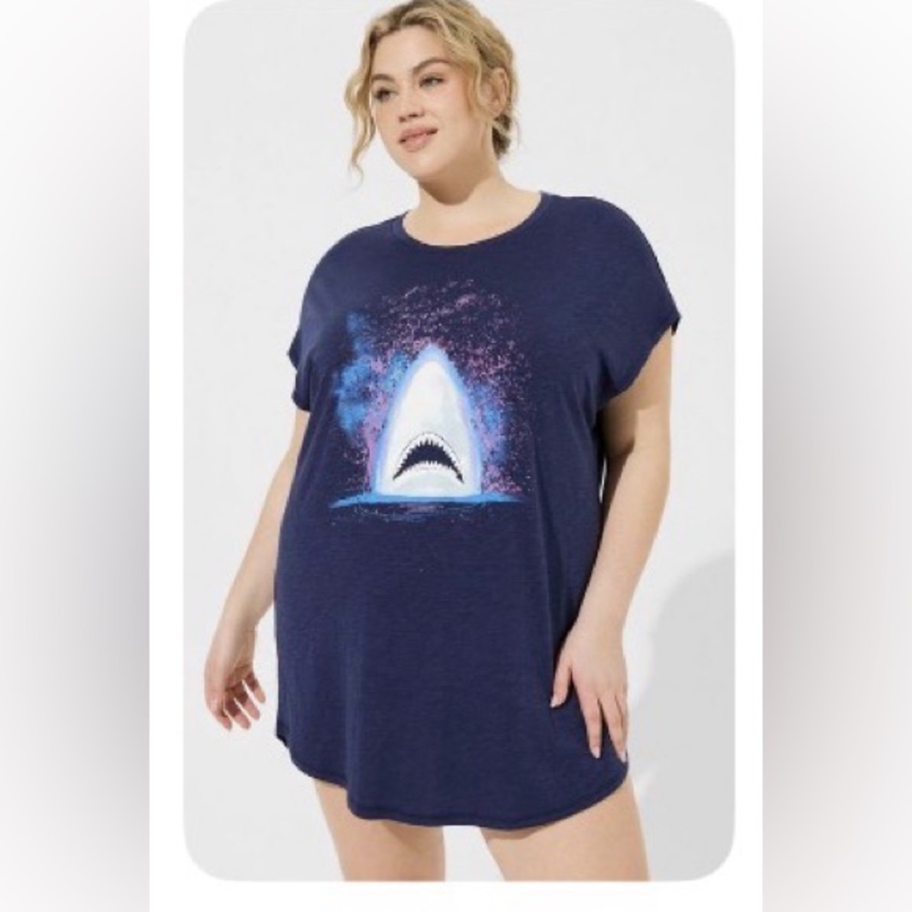 Super Soft Slub Dolman Sleep Dress